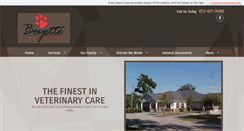 Desktop Screenshot of boyetteanimalhospital.com